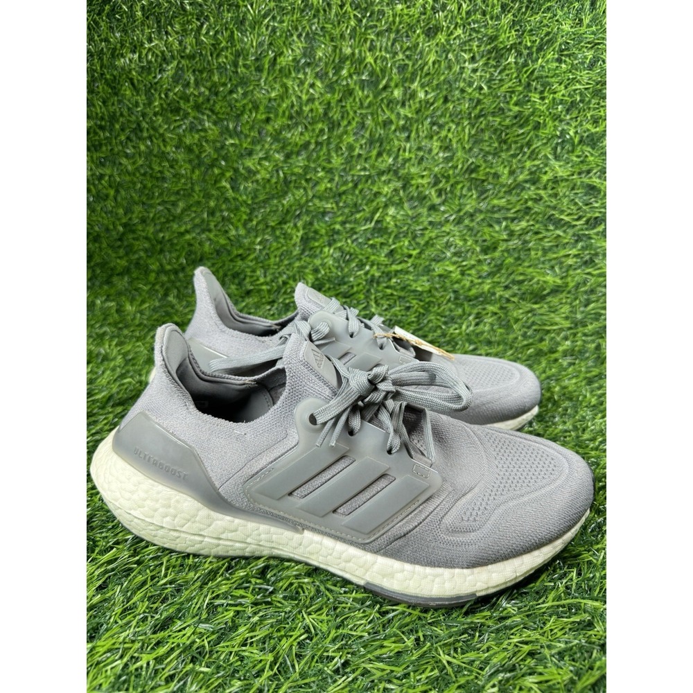 Adidas Ultraboost 22 Running Shoes Men's 7.5 GX5460 White Gray Outdoor